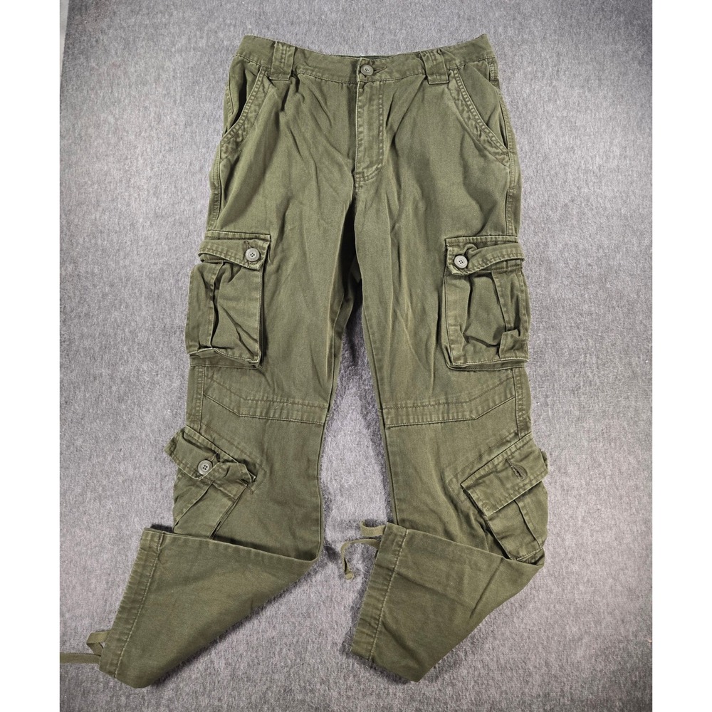 Matchstick Paratrooper Cargo Pants Mens L‎ Green Tactical Gorpcore Utility